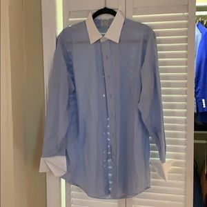 Brooks Brothers Men’s Two-Tone French Cuff Shirt